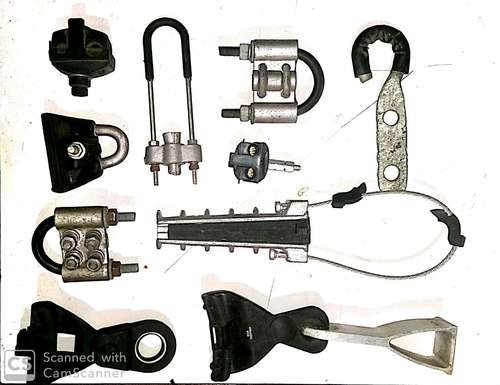 ABC fitting on aerial bundled cable installation in India